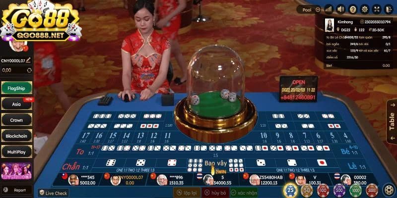 Live tài xỉu go88