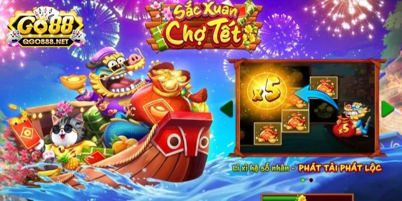 Sắc xuân chợ tết go88