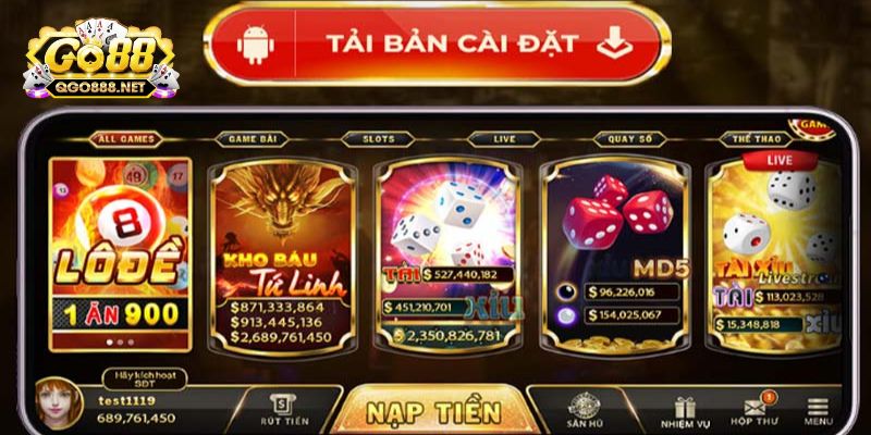 Tải app go88