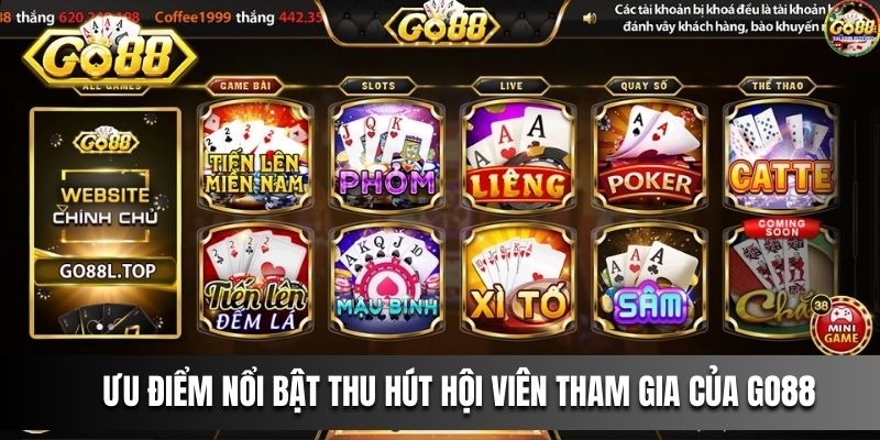 Ưu điểm nổi bật thu hút hội viên tham gia của cổng game 